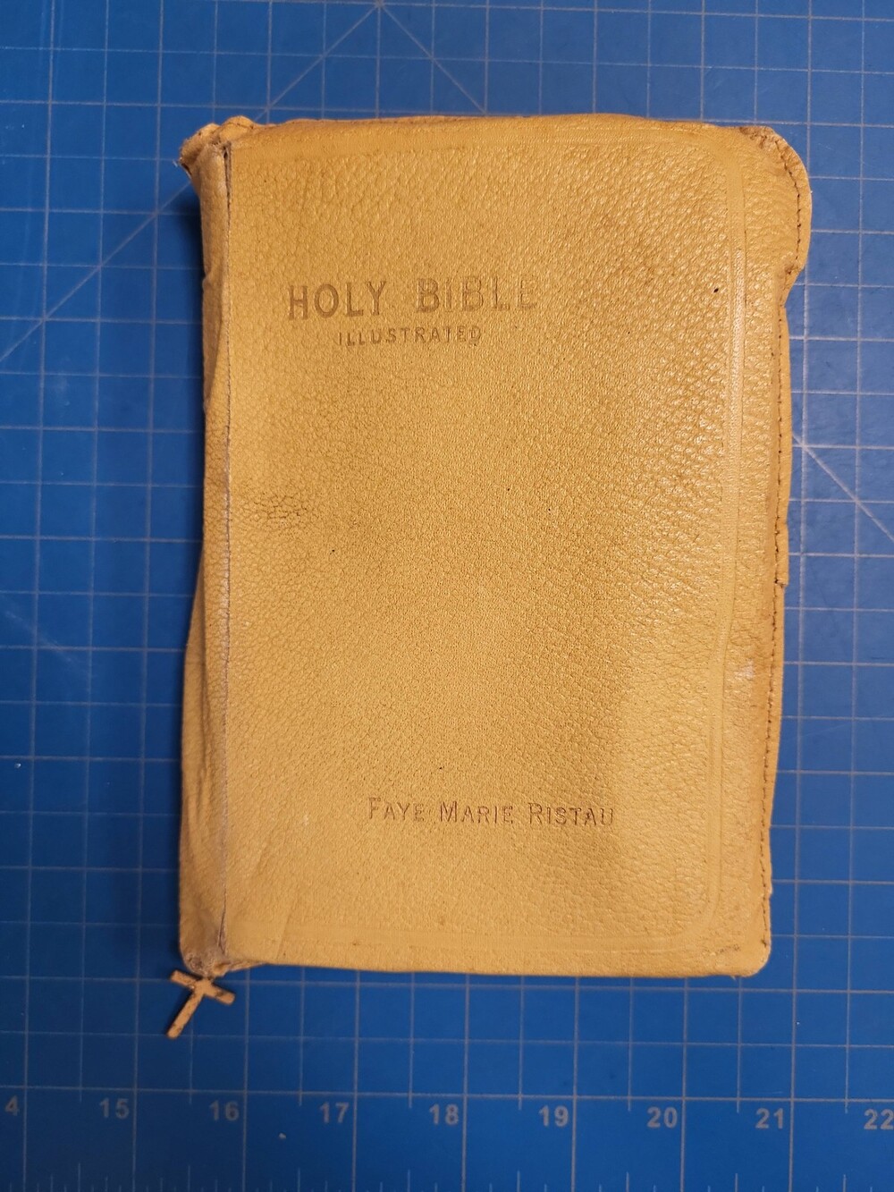 World Publishing 1953 Holy Bible King James Version KJV Illustrated Vintage